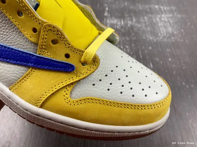1st Kicks Low Travis Canary DZ4137-700 Scott OG x 1 Air Jordan 0604